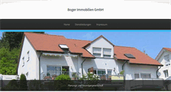 Desktop Screenshot of boger-immobilien.de