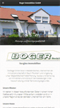 Mobile Screenshot of boger-immobilien.de